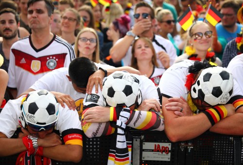 Sad Germans