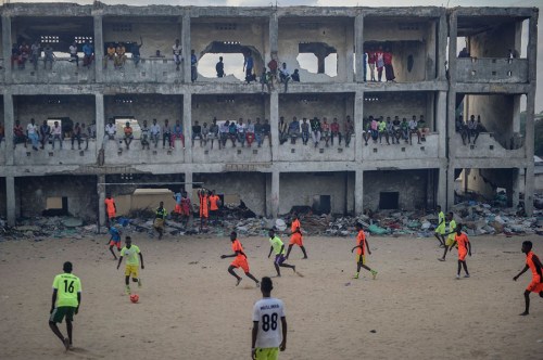 Soccer in Mogadishu, Somalia